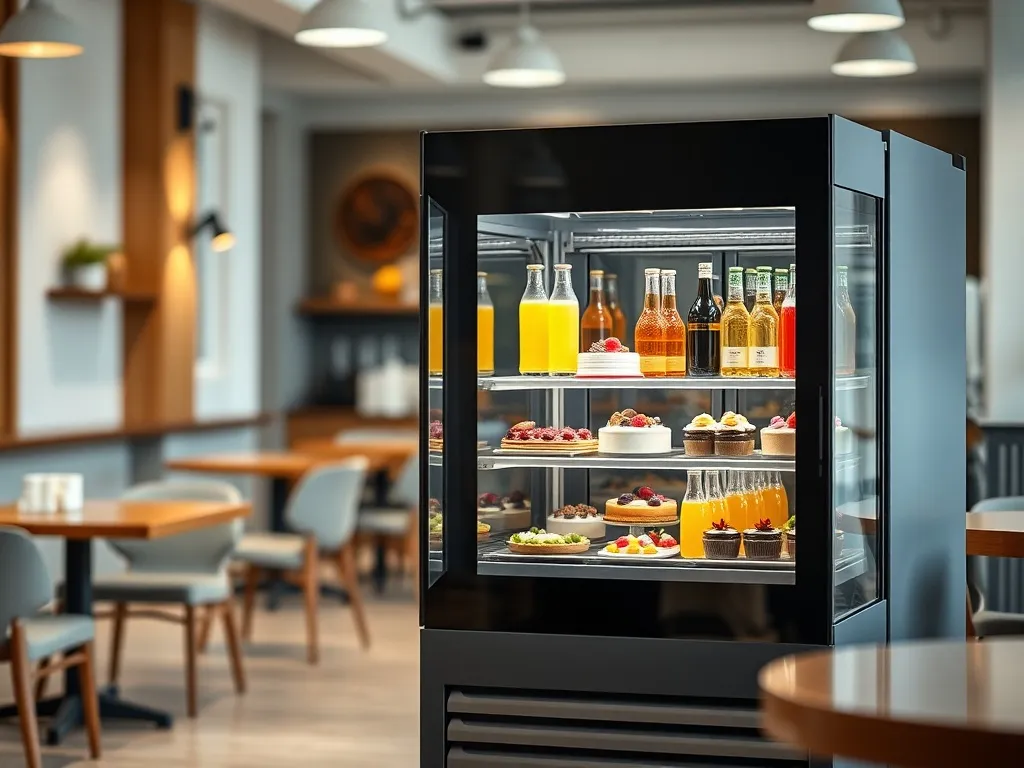Witryny chłodnicze do ekspozycji deserów i napojów – funkcjonalność i estetyka